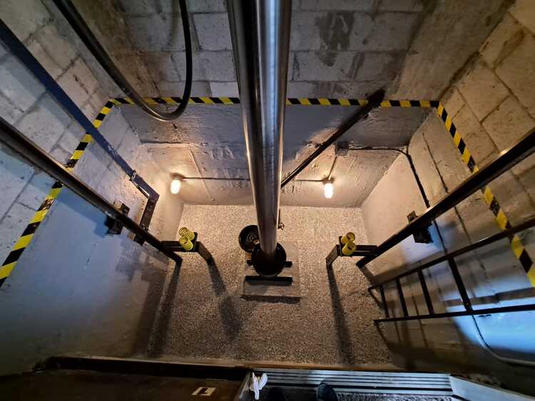 Kích thước hố pit cho thang máy mini