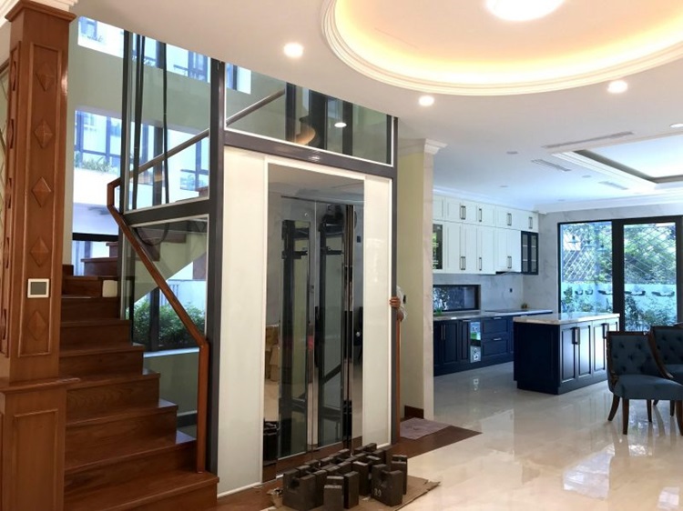 Cấu hình của thang máy mini